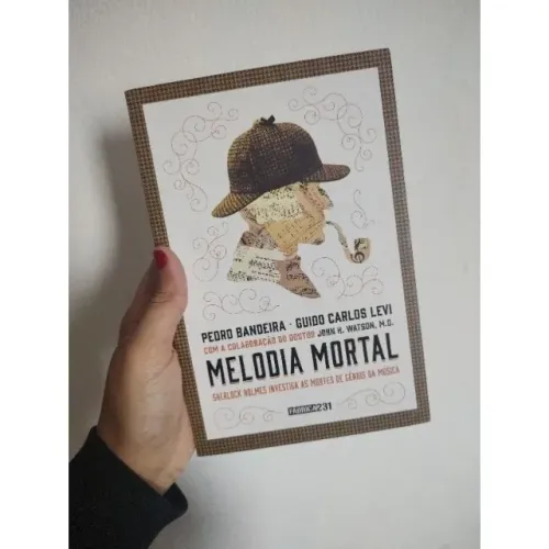 Livro Melodia Mortal, de Pedro Bandeira e Guido Carlos Levi