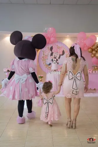 Vestido de luxo mãe e filha 
