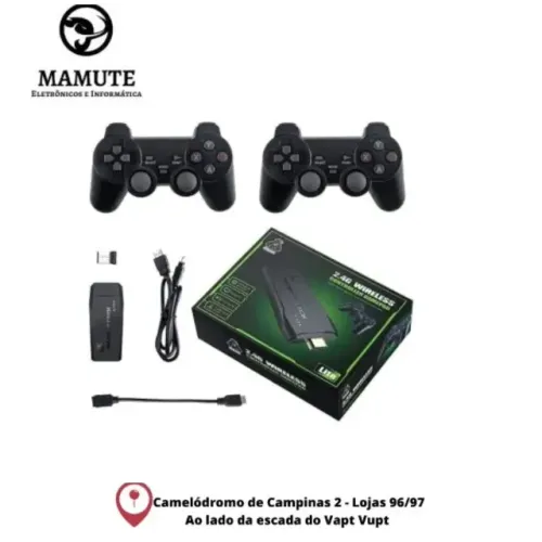 Vídeo Game Retrô Lite 4k 10.000 Mil Jogos