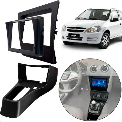 Moldura Chevrolet Gm Celta Prisma Antigo 2006 A 2015 Fiamon