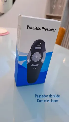 Passador de Slide com Apontador Laser 