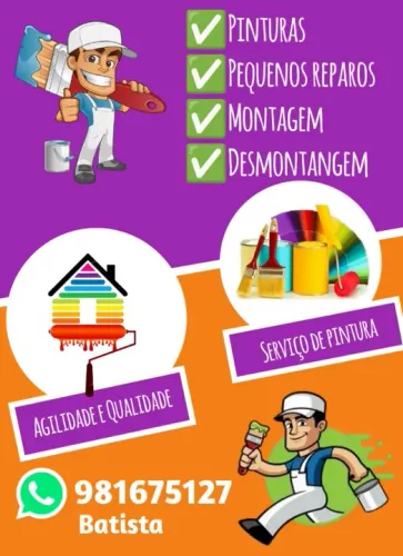Pinturas casas e Apartamentos