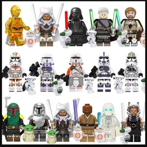 Bloco de Montar "Estilo Lego" - Star Wars - Personagens Variados  (VALOR INDIVIDUAL)
