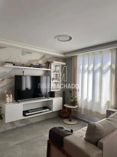 Apartamento à Venda - PORTEIRA FECHADA- 02 qts, todo reformado, Jardim Camburi, Vitória, E