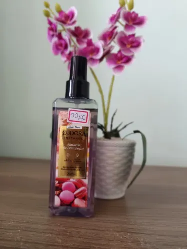 Body splash Eudora Instance Macaron de Framboesa