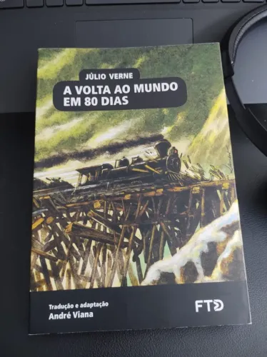 Livro A Volta ao Mundo em 80 Dias