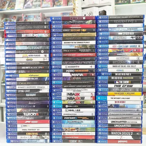 Super estoque disponível, jogos usados para ps4