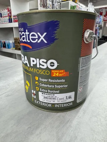 Tinta Acrílica Fosca para Piso 3,6L - EUCATEX 