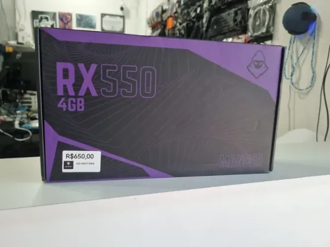 Placa de Vídeo RX550 Mancer