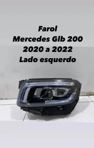 Farol Mercedes Glb 200 2020 a 2022 lado esquerdo