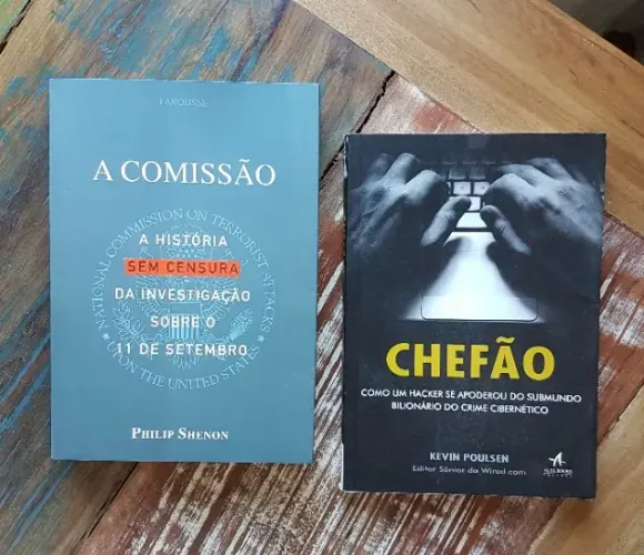 Livros "A Comissão" e "Chefão" (vide descrição!)