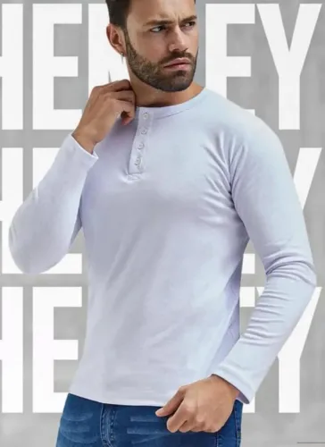 Camisas Henley 4 Botões
