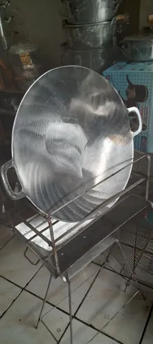 TACHO "TIPO" DISCO DE ARADO EM ALUMÍNIO FUNDIDO GROSSO 49 cm
