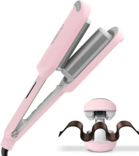 Ferro De Ondulação Tymo Rovy Waver Hair Crimper 3 Barrel 1 P