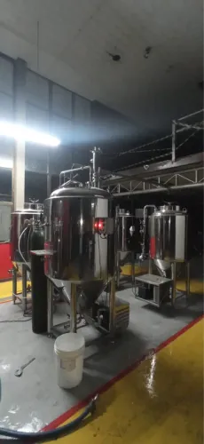 Cervejaria completa tribloco