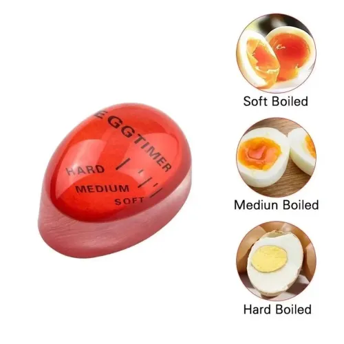 OVO TERMÔMETRO PARA COZIMENTO DE OVOS MOLE/MÉDIO/DURO - EGG TIMER<br>