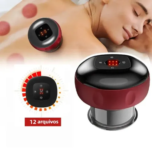 MASSAGEADOR ELETRICO C/ VENTOSA REF: AM-035