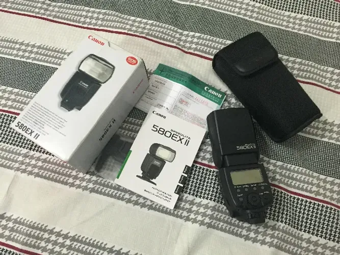 Flash Canon 580 Ex II Speedlite  