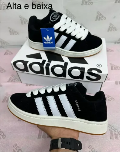 Adidas Campus Preto e Branco