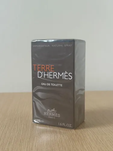 Perfume Terre d?Hermès Eau de Toilette 50ml - Novo, Lacrado