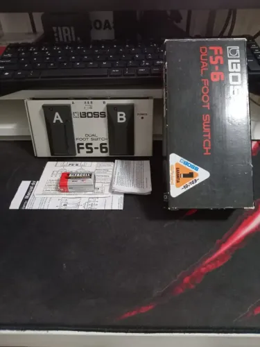 Pedal Boss FS-6 Dual Foot Switch - Excelente Estado