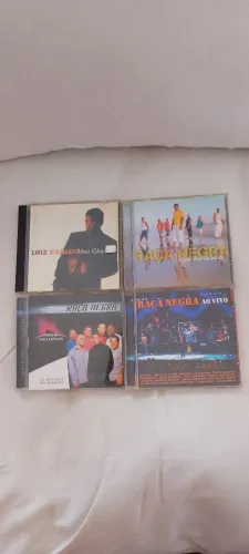CDs Luiz Carlos, Raça Negra e Raça Negra ao Vivo