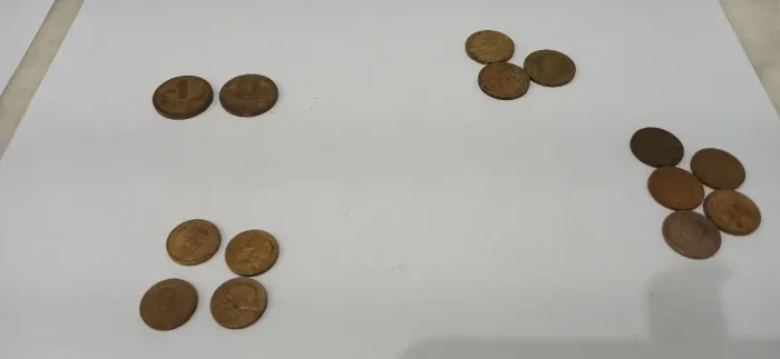 Lote 16 Moedas Cruzeiro 1930-70: 10/20/50c + 1Cr Era Getulio