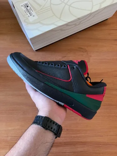 Tênis Air Jordan 2 Low Christmas 