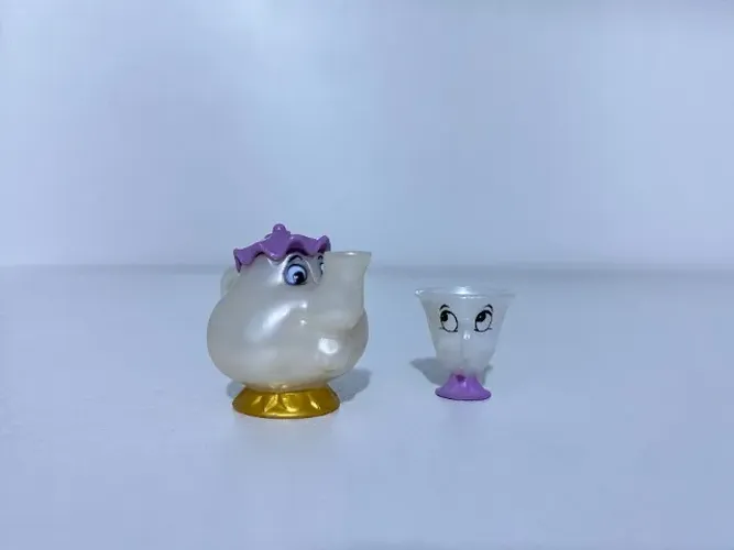 Lote de Miniaturas - Madame Samovar e Zip (Mattel)