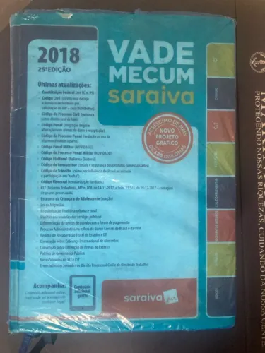 Vade Mecum Saraiva 2018 - 25ª edição