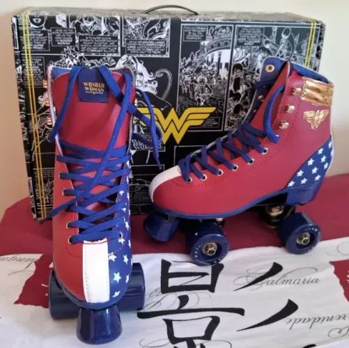 Patins da Mulher Maravilha