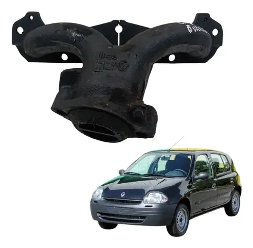 Coletor Escape Renault Clio 1.0 2001