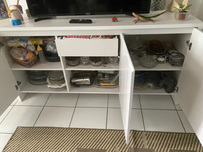 Rack c três portas
