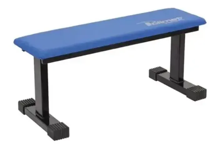 Banco reto para musculação POLIMET - 44 x 46 x 95 cm (A x L x C)