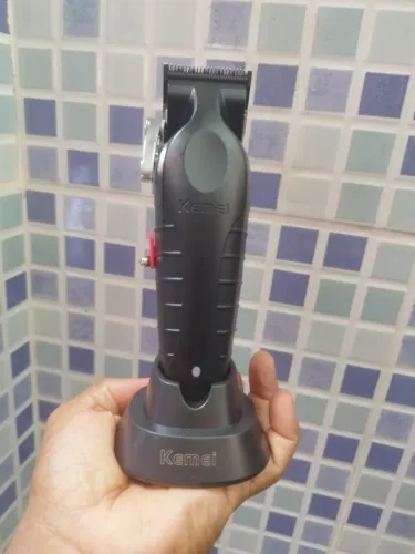Máquina Kemei Ajustável Profissional batéria lítio Recarregável