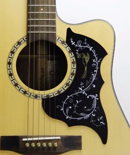 Escudo para Violão Decorado Autocolante