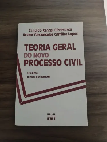 Livro teoria geral do novo processo civil 