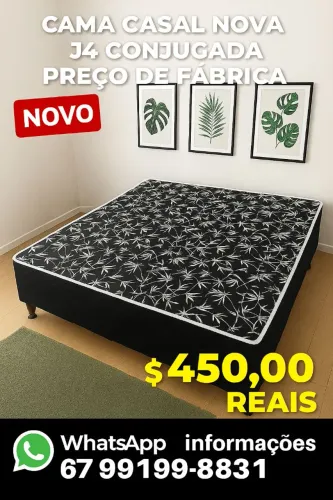 Promoção Cama casal vários modelos no WhatsApp