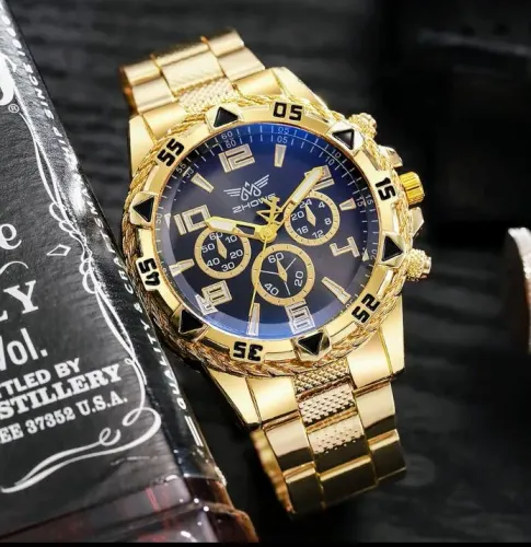 Relógio masculino de pulso luxuoso confortável