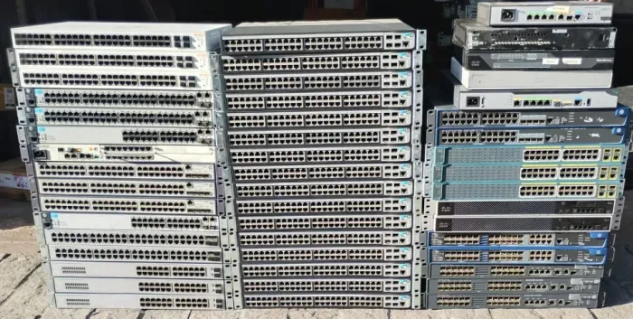 Lote De Switch Gigabit Hp Cisco 3com Aruba 