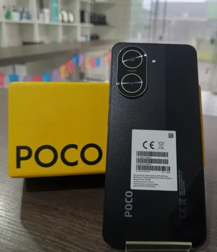 Celular Novo - Lacrado - 128Gb Preto - poco C71 - Em Promoção 