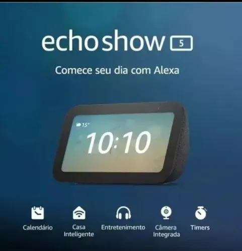 Alexa Echo Show 5 (a geração mais recente ) Lacrado
