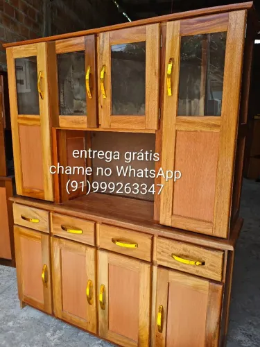 Armário de cozinha 4 portas novo (entrega grátis)