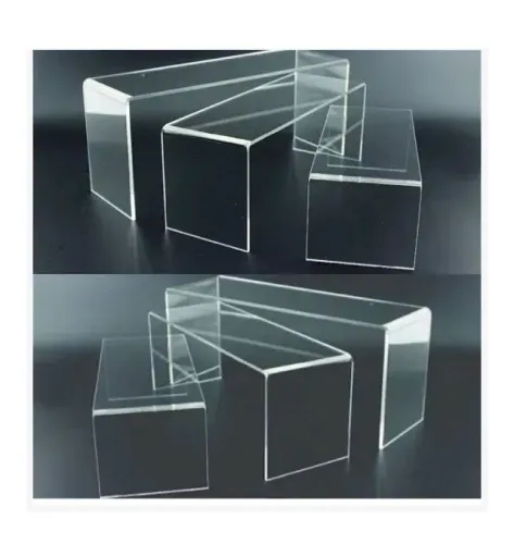 Expositor de acrílico de sapatos 3 tamanhos