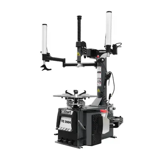 Desmontadora semi-automática para pneus high performance aro até 24" com braço auxiliar