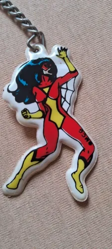 MARVEL Muher Aranha ANOS 70 raríssimo <br>RARÍSSIMO CHAVEIRO