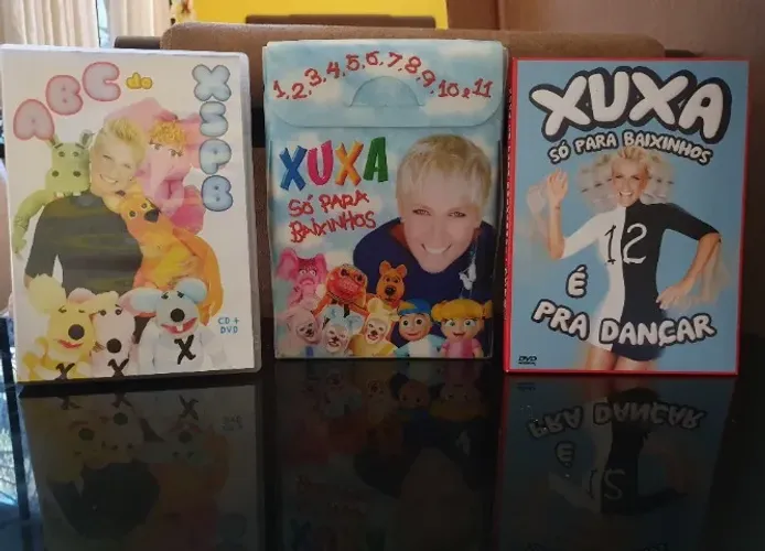 Coleção Completa XSPB Xuxa Só Para Baixinhos DVD 1 ao 13 Original com 7 lacradas