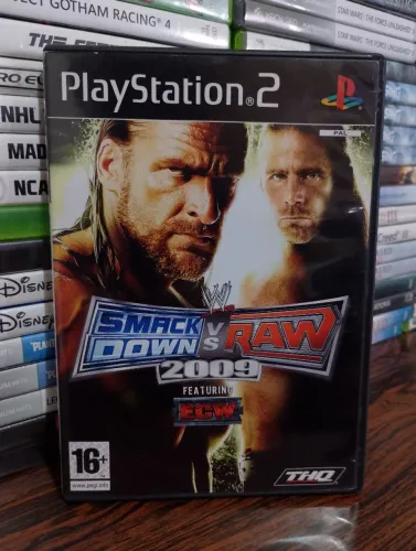 WWE SmackDown vs RAW 2009 PS2 - Faço OLXPAY