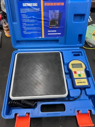 BALANÇA DIGITAL PROGRAMÁVEL 100kg PARA CLIMATIZAÇÃO