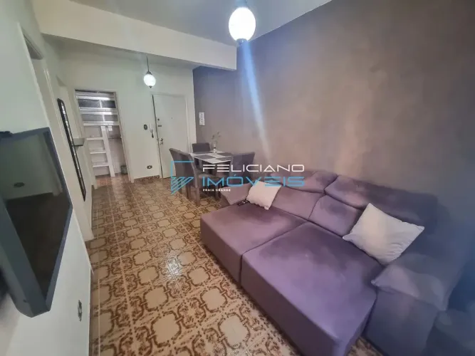 Apartamento com 1 quarto, Canto do Forte, Praia Grande - R$ 219 mil, Cod: 5543